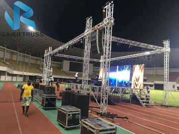 Global Milos Aluminum Roof Truss Lighting Tower For Fashion Show / Exhibition